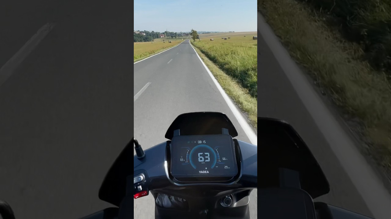 Yadea Fierider 11kw Acceleration 0-100km/h. #yadea #shorts #short #electricscooter #electricvehicle
