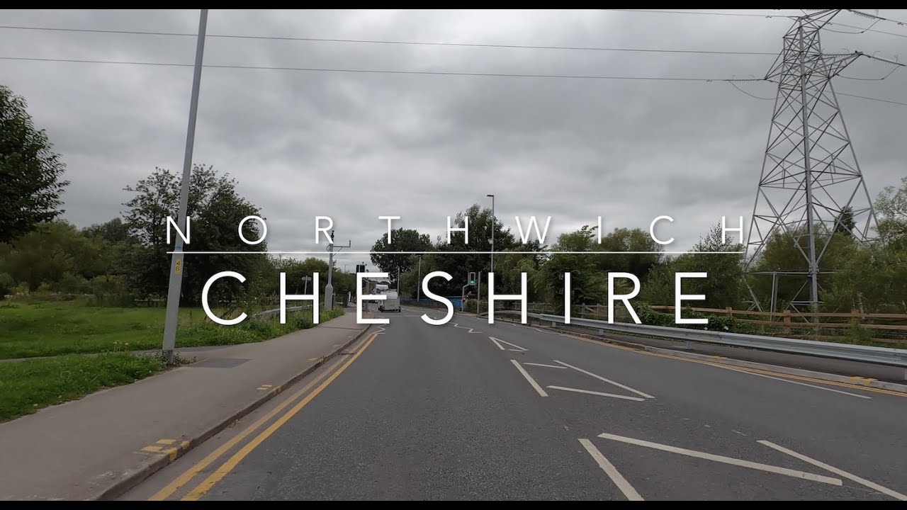 4K Northwich (Cheshire, UK) Car Drive