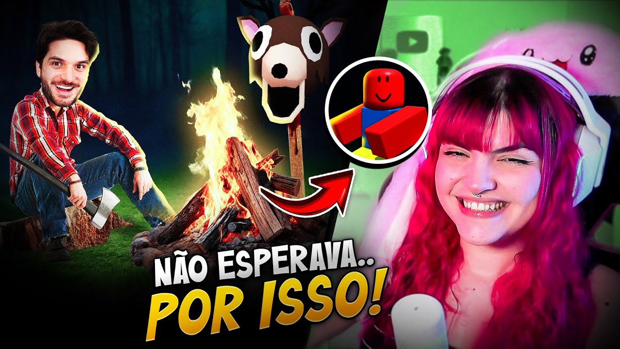 JAZZGHOST: SOBREVIVEU 99 NOITES NA FLORESTA COM NOVOS AMIGOS!! react