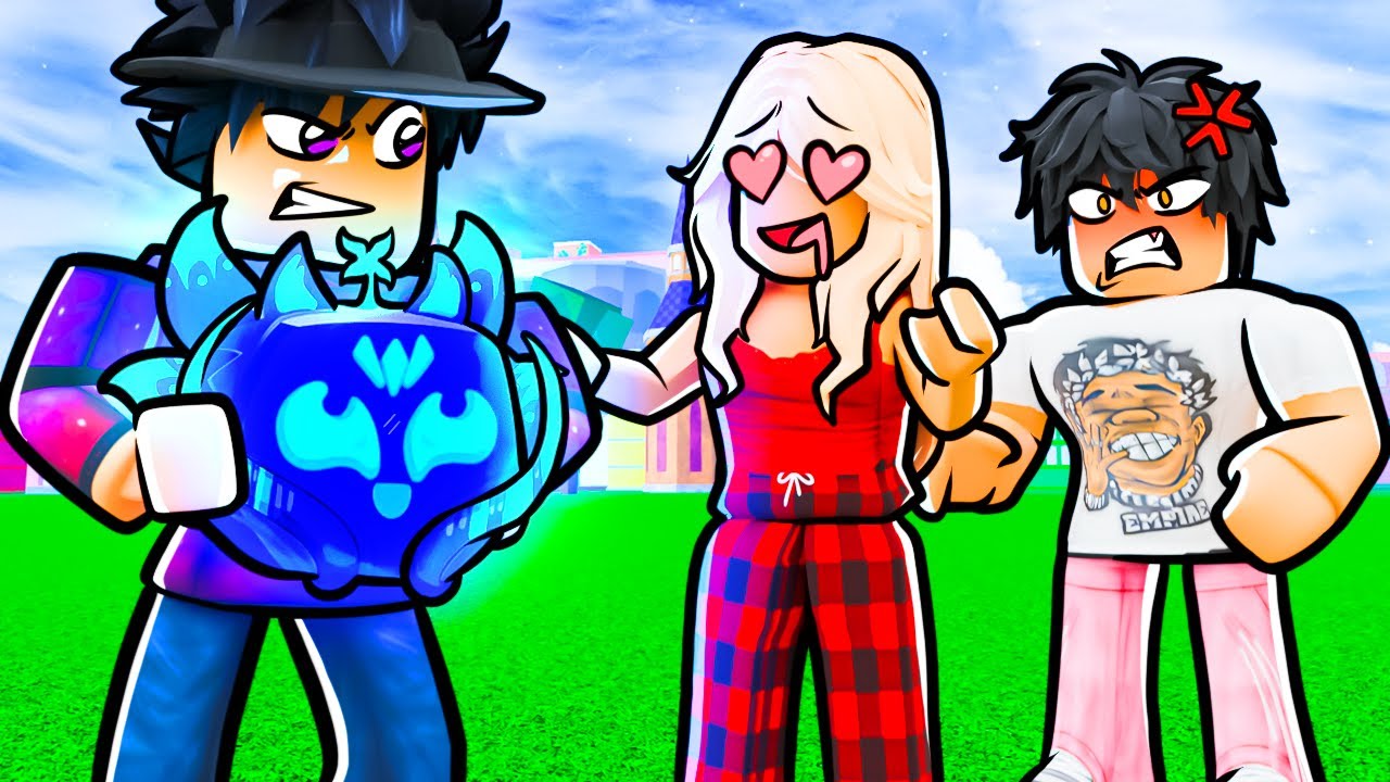 He Got JEALOUS Of My MYTHICAL FRUITS, Then This Happened... (Roblox Blox Fruits)