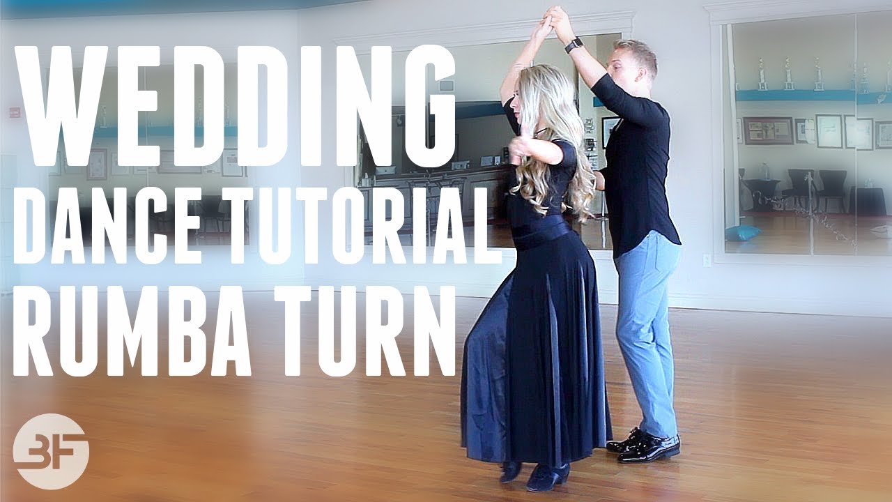 OLD Wedding Dance Lesson - Rumba (2) | Walk Around Turn
