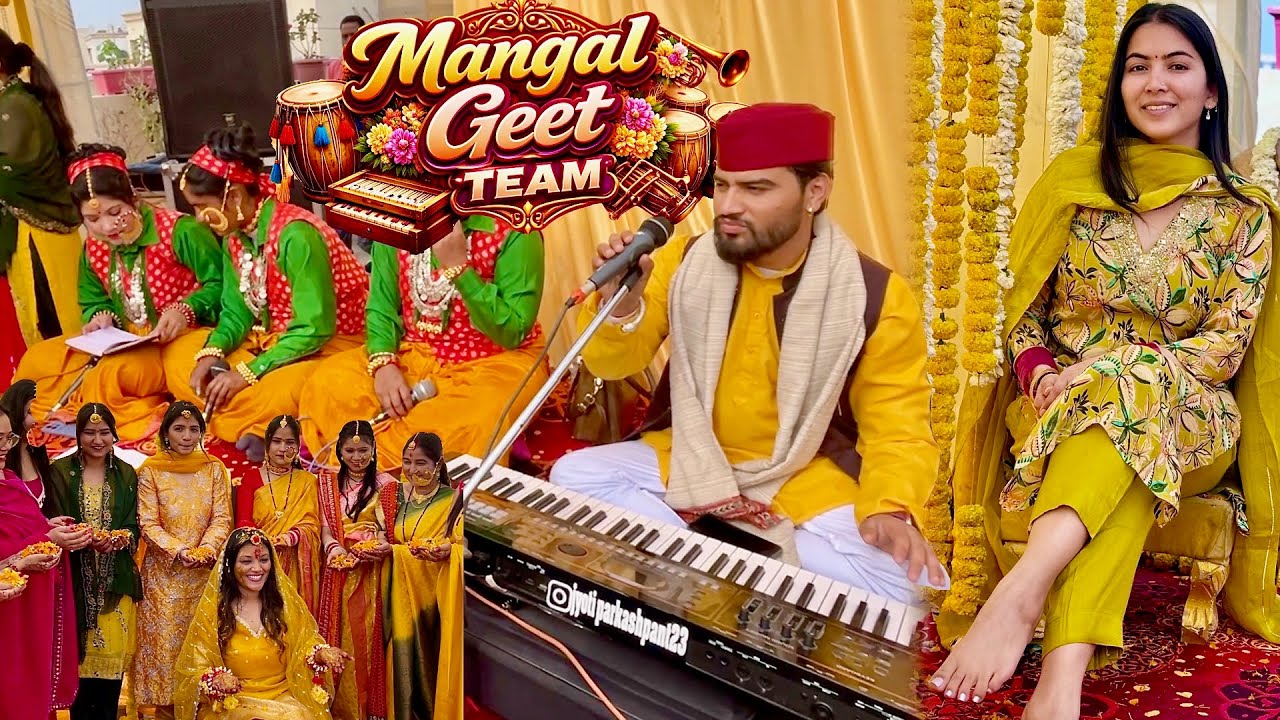 Chandigarh aayi BEST Pahadi Mangal Team 😍 Pahadi Dance kiya | Alka Suyash Aswal