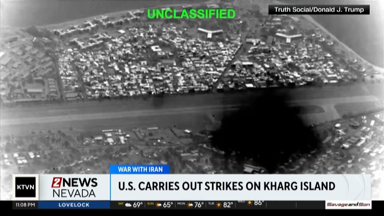 США нанесли удар по острову Харг в Иране.