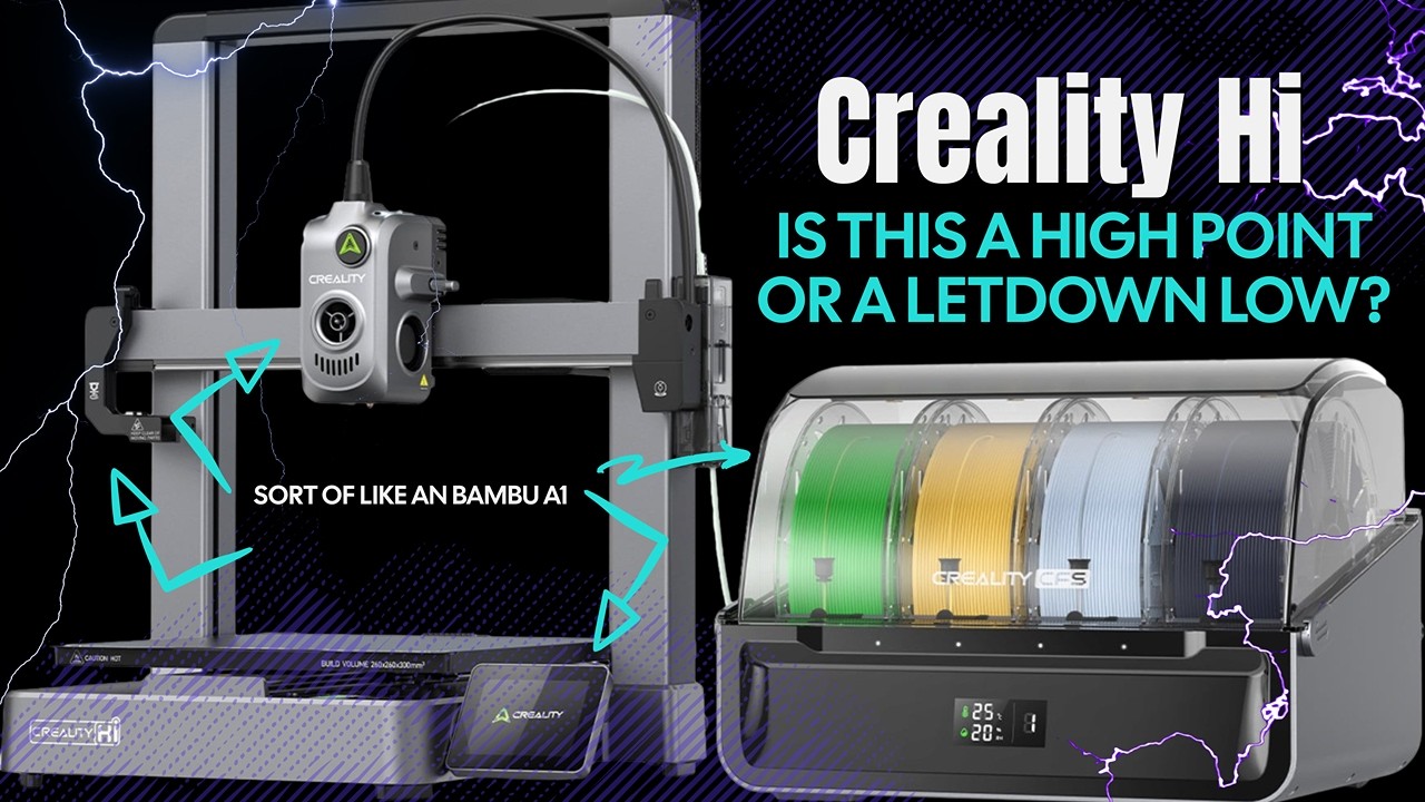 Creality Hi Multi-Color 3D Printer &ndash; Worth the Hype?