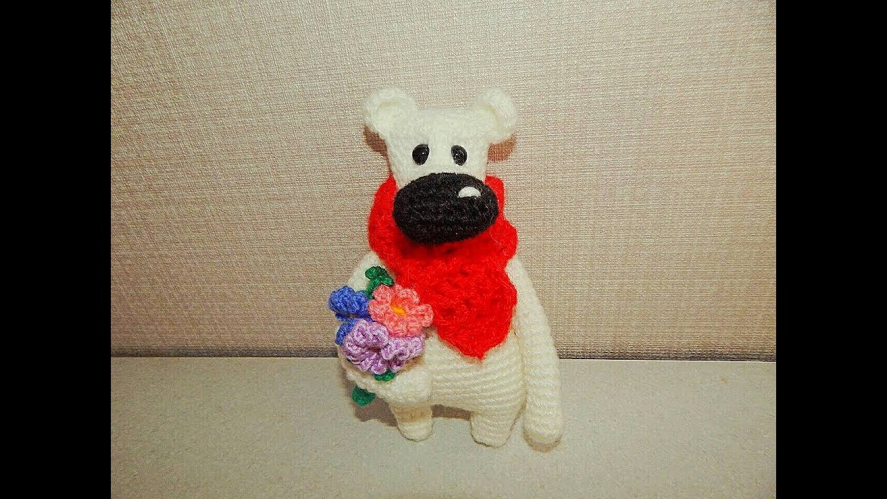 Игрушка амигуруми. Медвежонок Умка. Мастер-класс крючком.