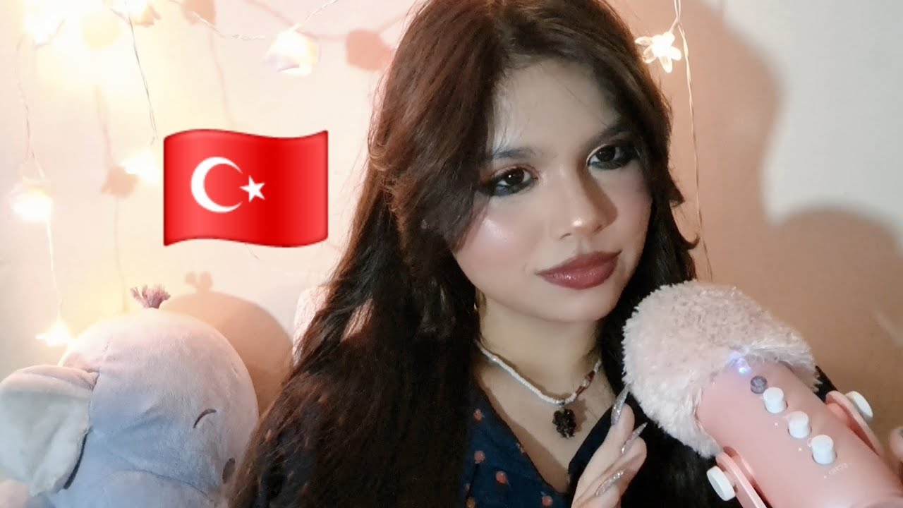 [lofiASMR] learn turkish with me ♡ (it was hard...)