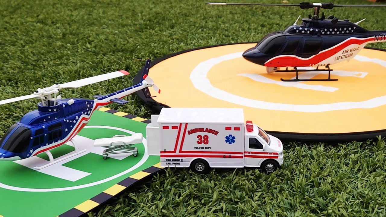  Air Medevac Rc Rescue,  Bell 206