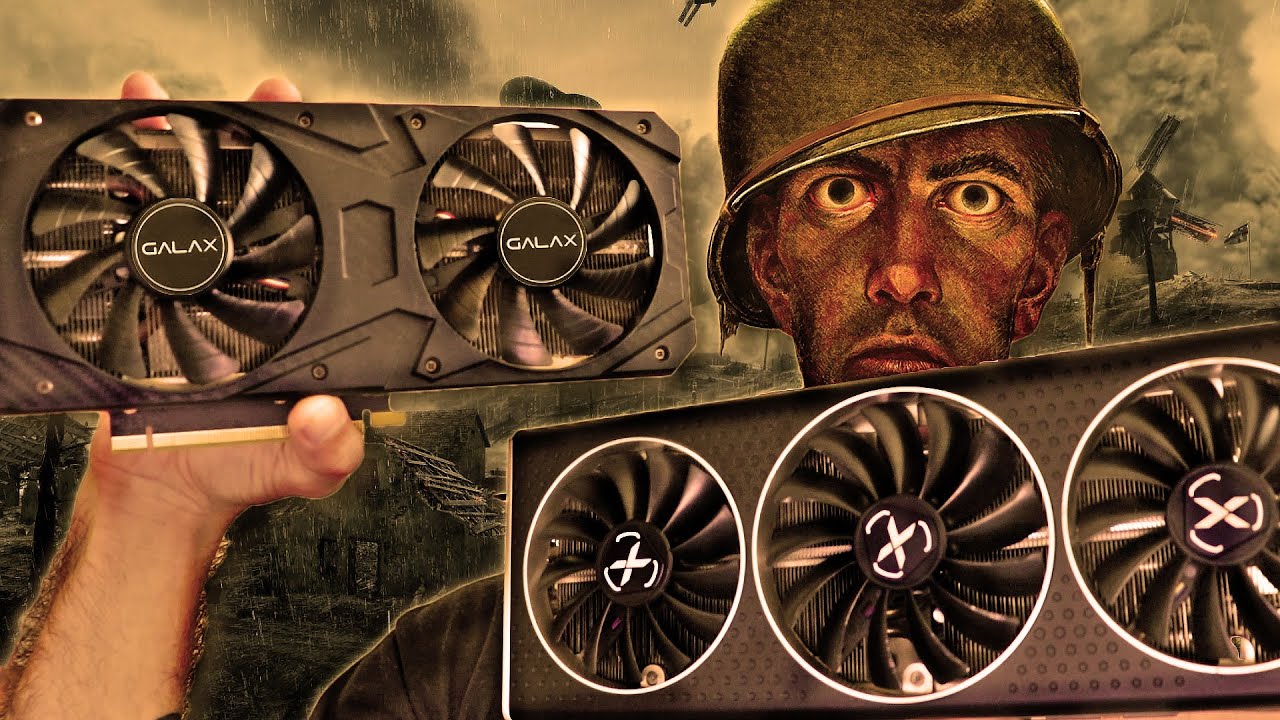 Consertando DUAS GPUs Em Um S&oacute; V&iacute;deo! RX 6700 XT e RTX 3060 TI GALAX