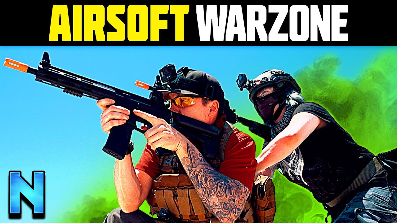 Airsoft Warzone: GET IN THE CIRCLE!