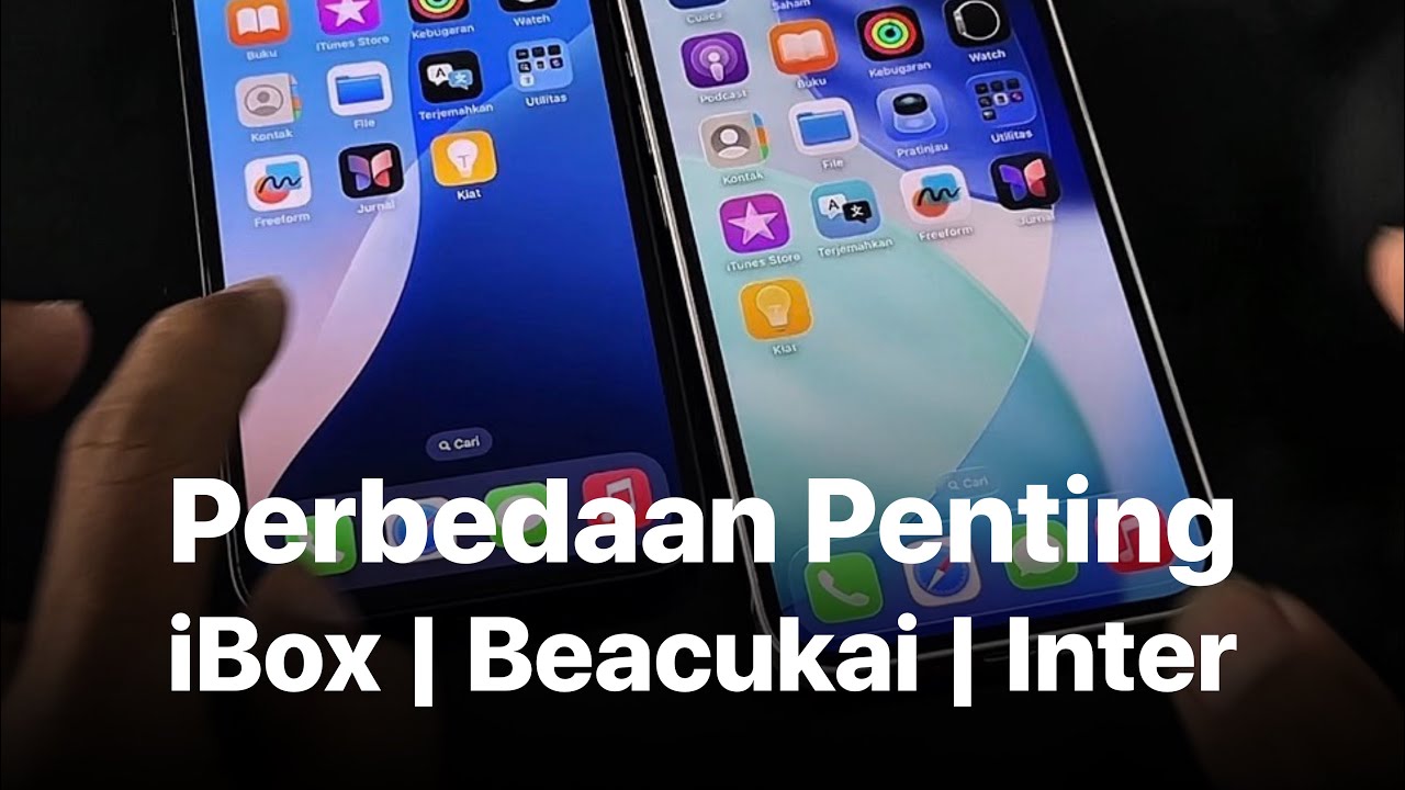 Perbedaan iBox , Inter Beacukai dan Inter Non Beacukai