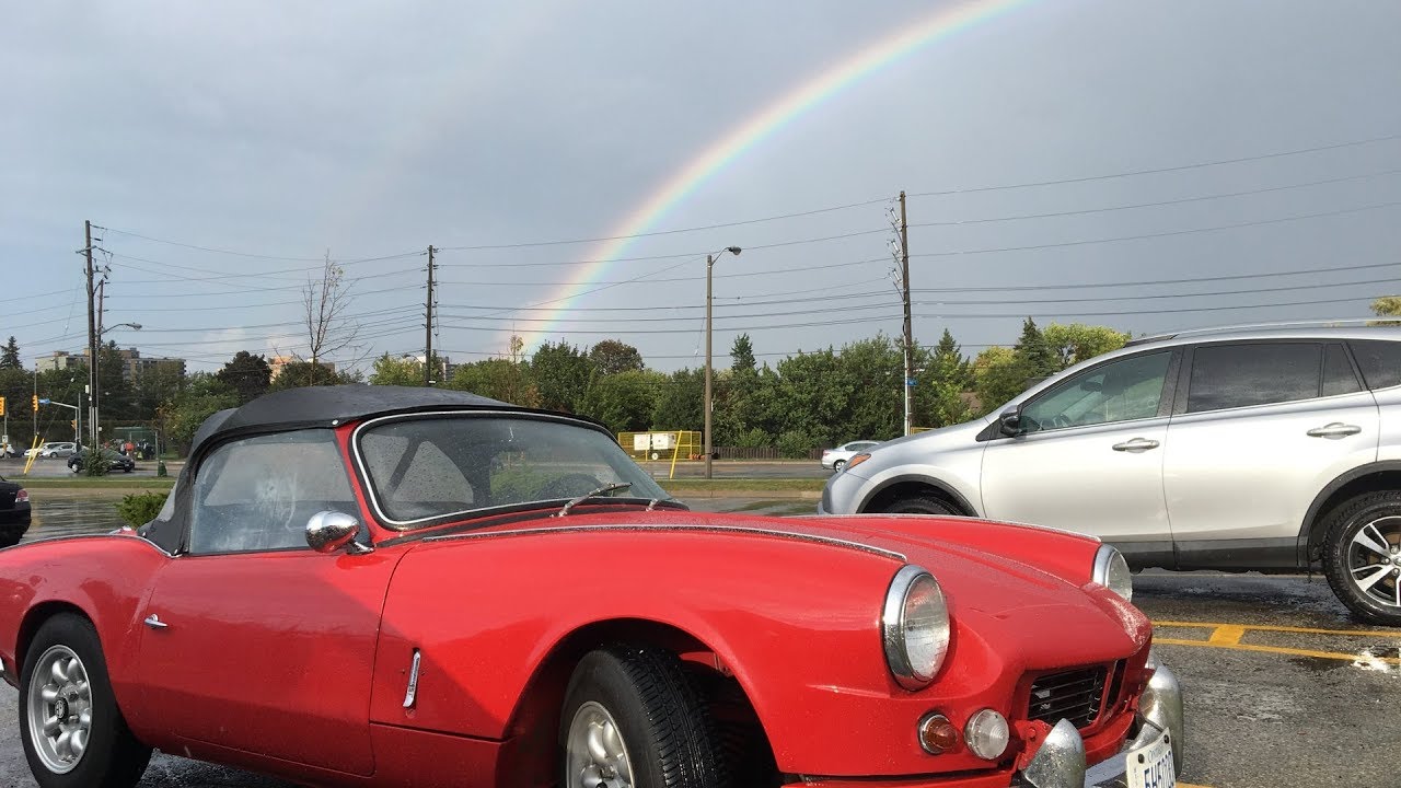 1966 Triumph Spitfire MK2 — ремонт и установка мягкого верха