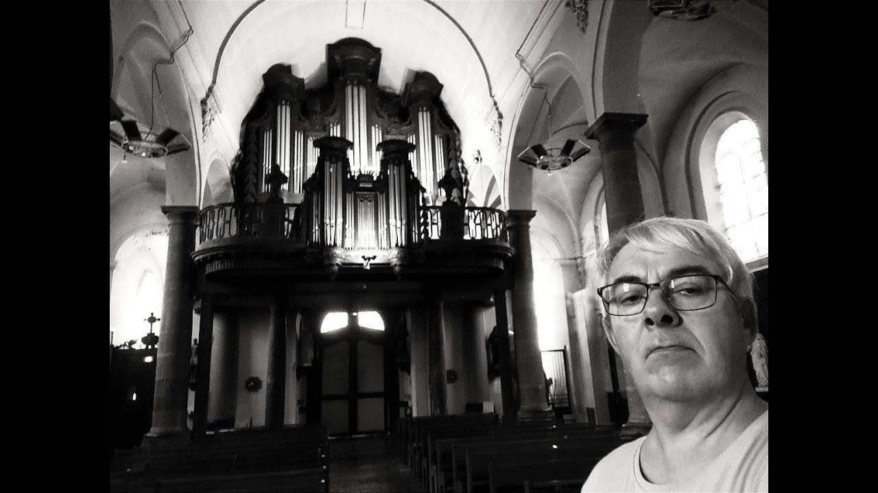 Moment à l'orgue de Raismes avec Dumage, Jehan Alain, Bach... Bruno Strangis