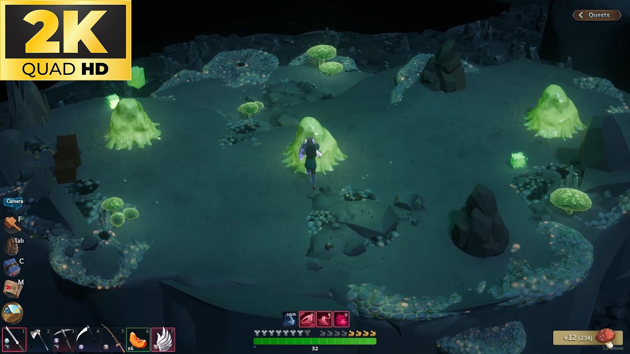 Nemenin Sahur Len's Island Terdampar di Pulau Misterius Hari Ke 13 (2K 60FPS)