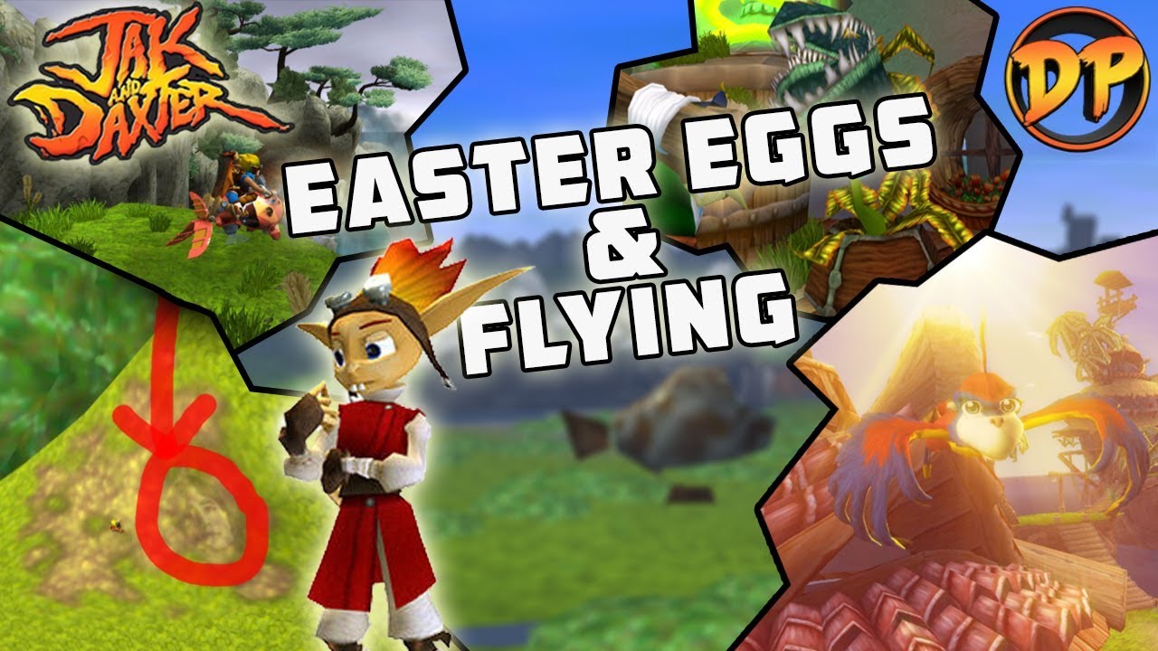 Jak and Daxter Easter Eggs & Flying with zoomer