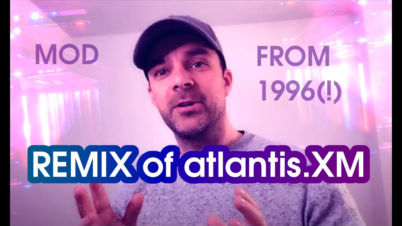 Remix of MAV's atlantis.XM (from 1996!) using FOSS (MilkytrackerX + ft2 + ocp )