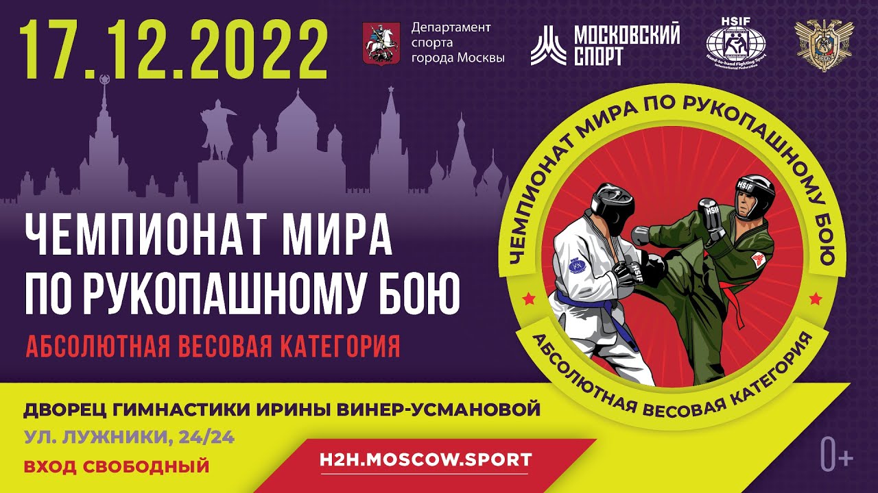 Финалы. Чемпионат Мира по Рукопашному Бою 2022. Абсолют.