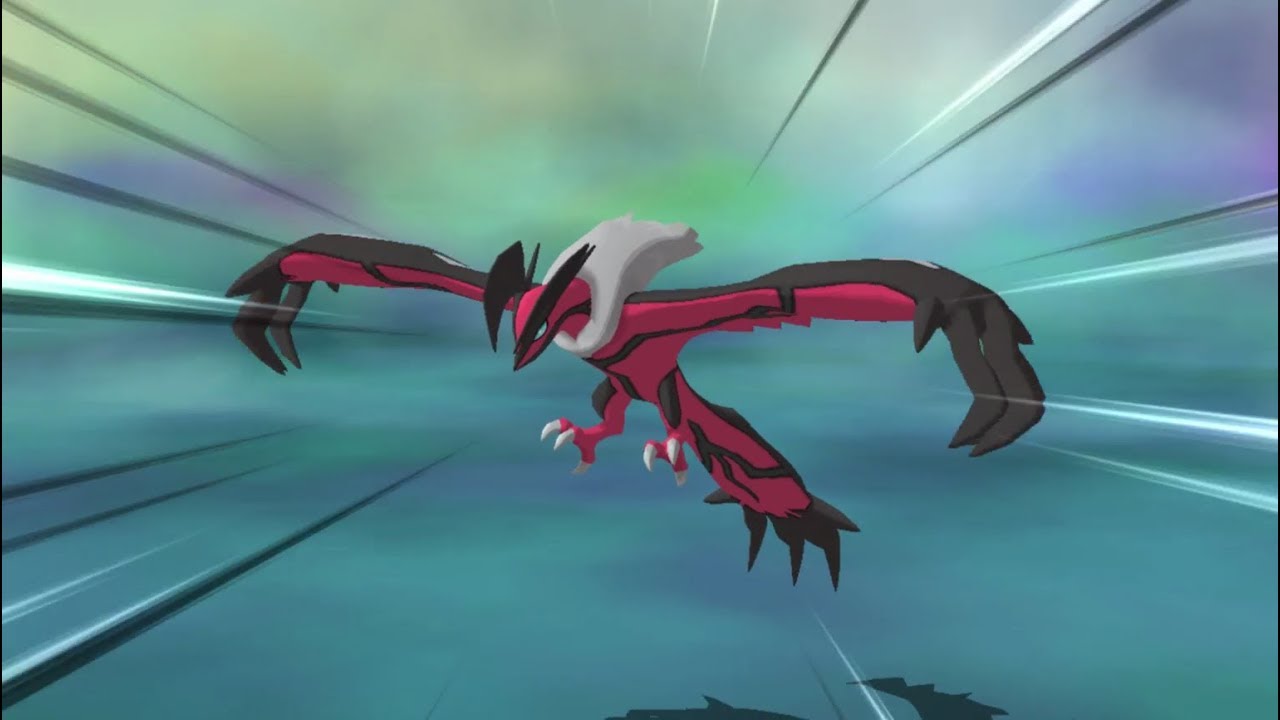 Pokemon Ultra Moon - Legendary Pokemon Yveltal Encounter