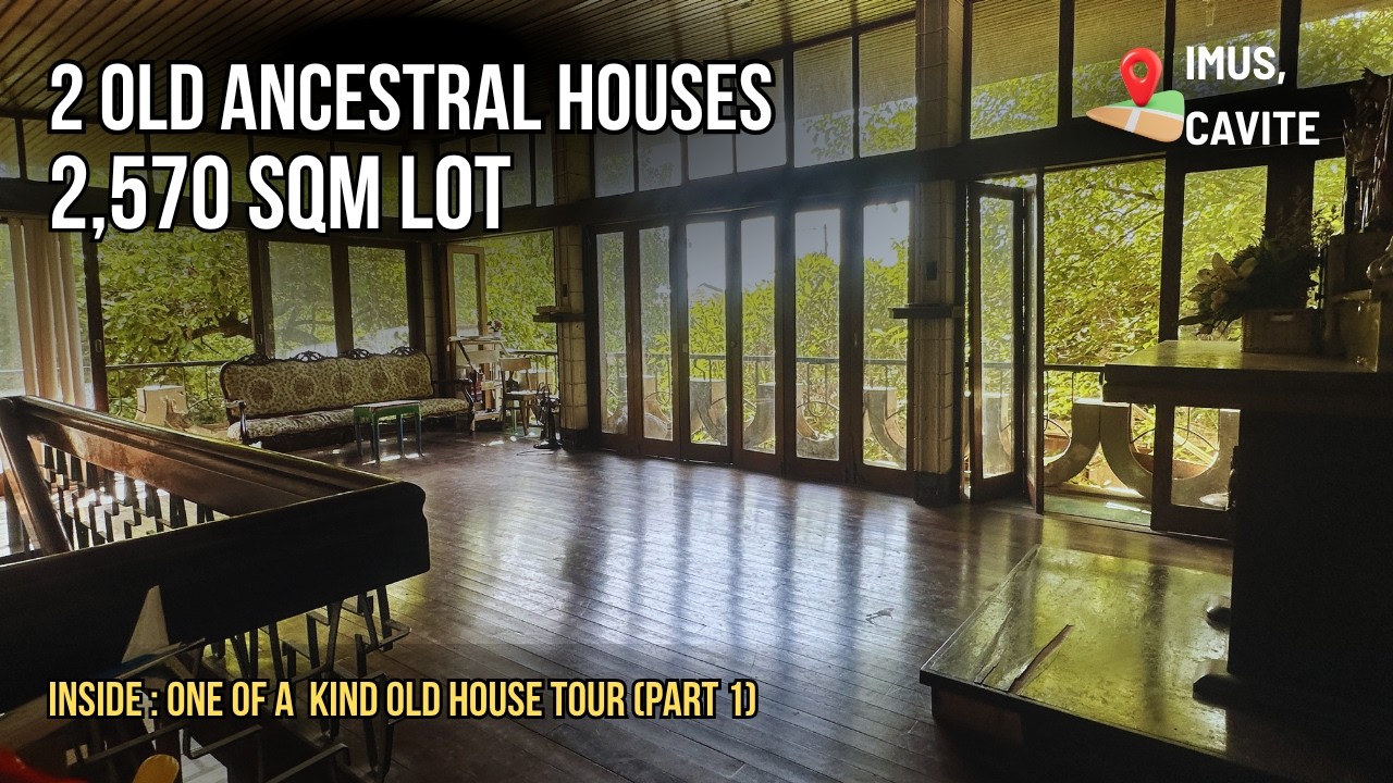 #89 ANCESTRAL HOUSE & LOT FOR SALE IN IMUS CAVITE #imuscavite #propertyforsale #ancestralhouse
