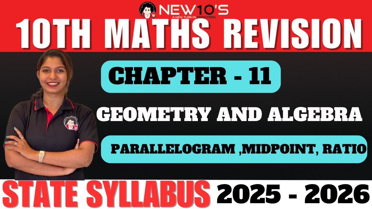 10TH MATHS || CHAP 11  || GEOMETRY AND ALGEBRA|| RESHMA MISS