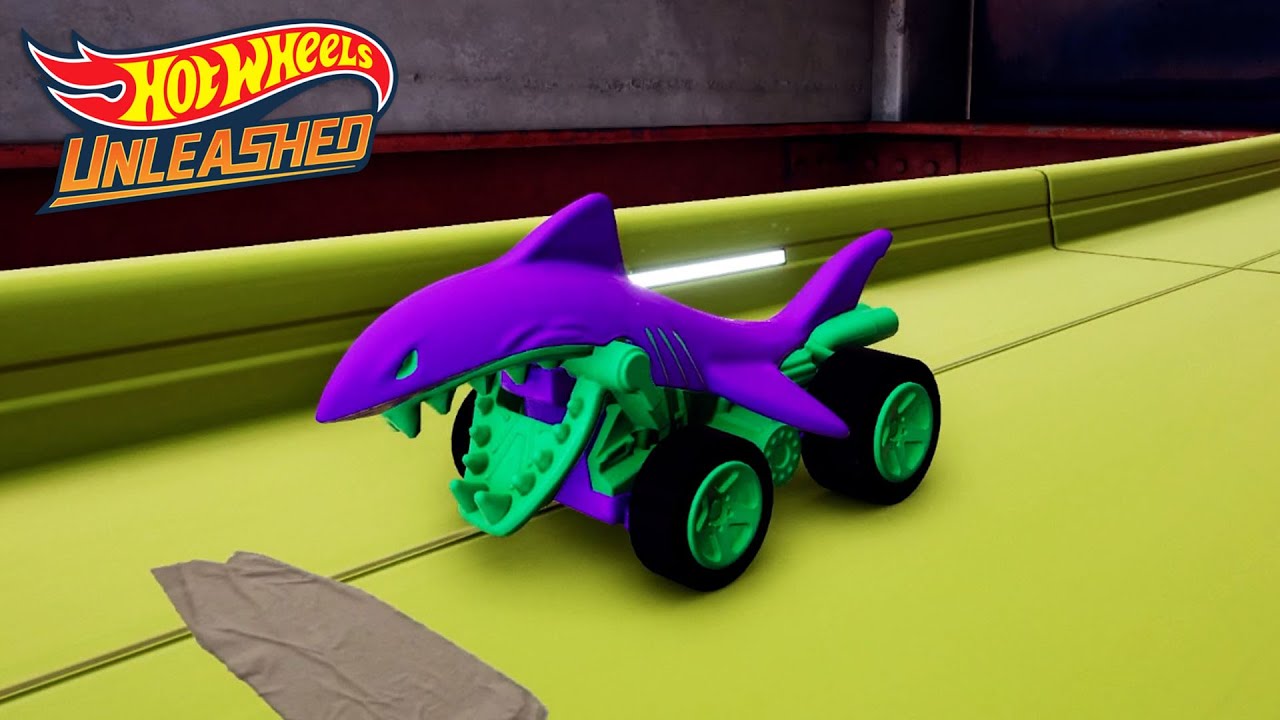 Hot Wheels Unleashed: Shark Bite Race In The Joker’s Playground
