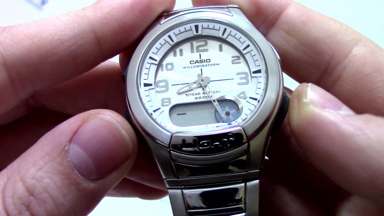 Часы Casio Illuminator AQ-180WD-7B - Инструкция, как настроить | Watch-Forum.RU
