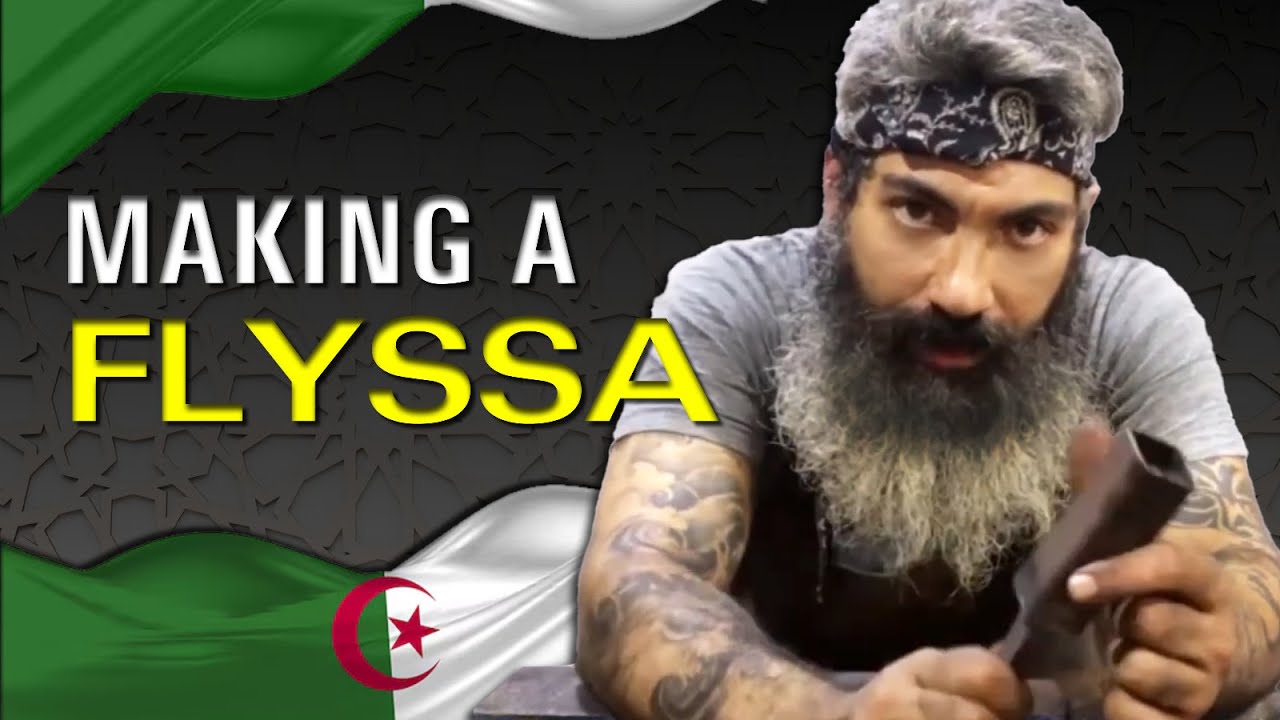 Epi16: Making a Flyssa. الحلقة 16: صنع فلايسا ، السكين الجزائري التقليدي.