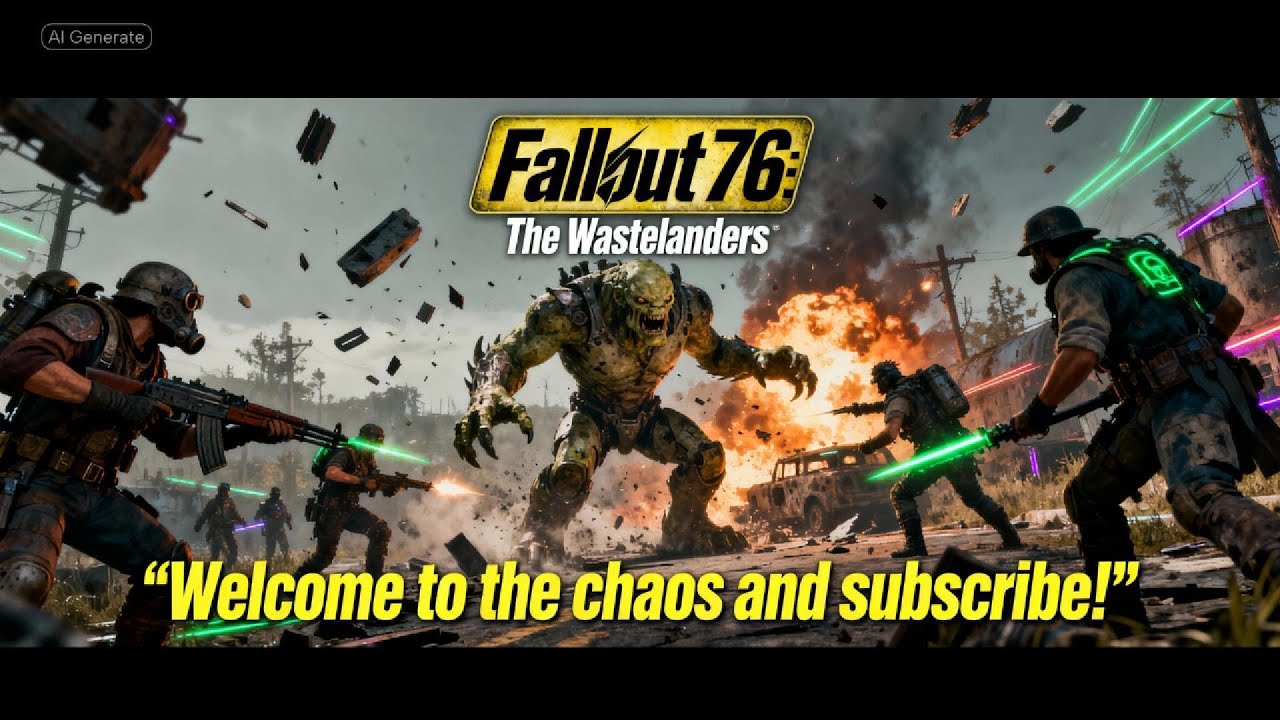 Fallout 76 .Unexpected Boss Fight in Fallout 76!