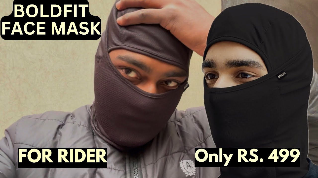 BoldFit Face Mask For Rider Good Quality soul on Bike Riding