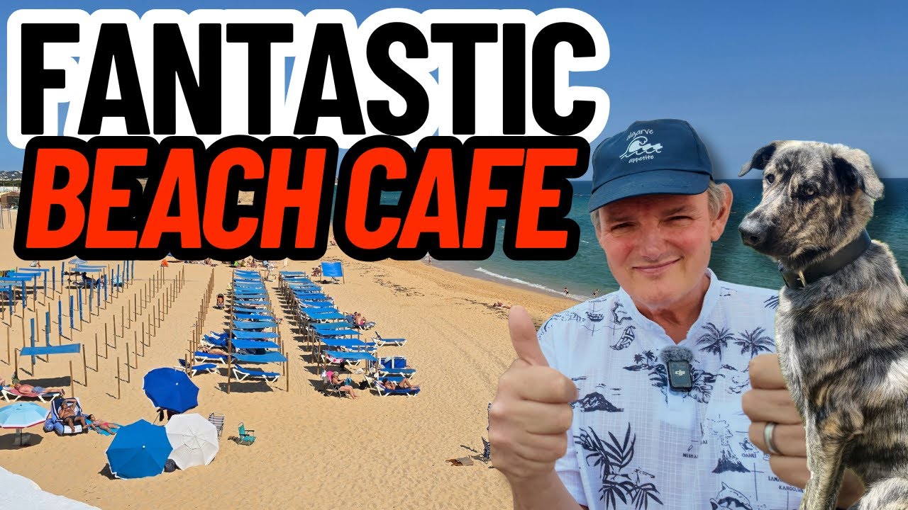 The BEST Beach Café in the Algarve? | Fortaleza Review – Hidden Gem in Armação de Pêra!