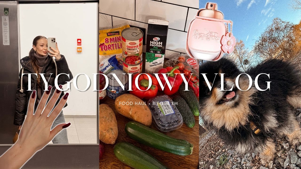 PLANOWANIE✍🏻 BIEGANIE🏃&zwj;♀️ FOOD HAUL 🥦| VLOG