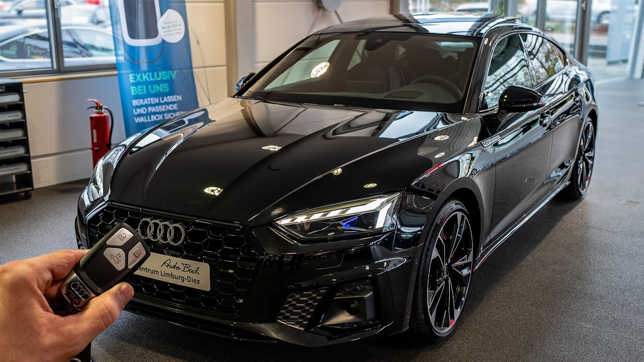 2022 Audi A5 Sportback Sline 50 TDI quattro (286hp) - Sound, Interior & Exterior!