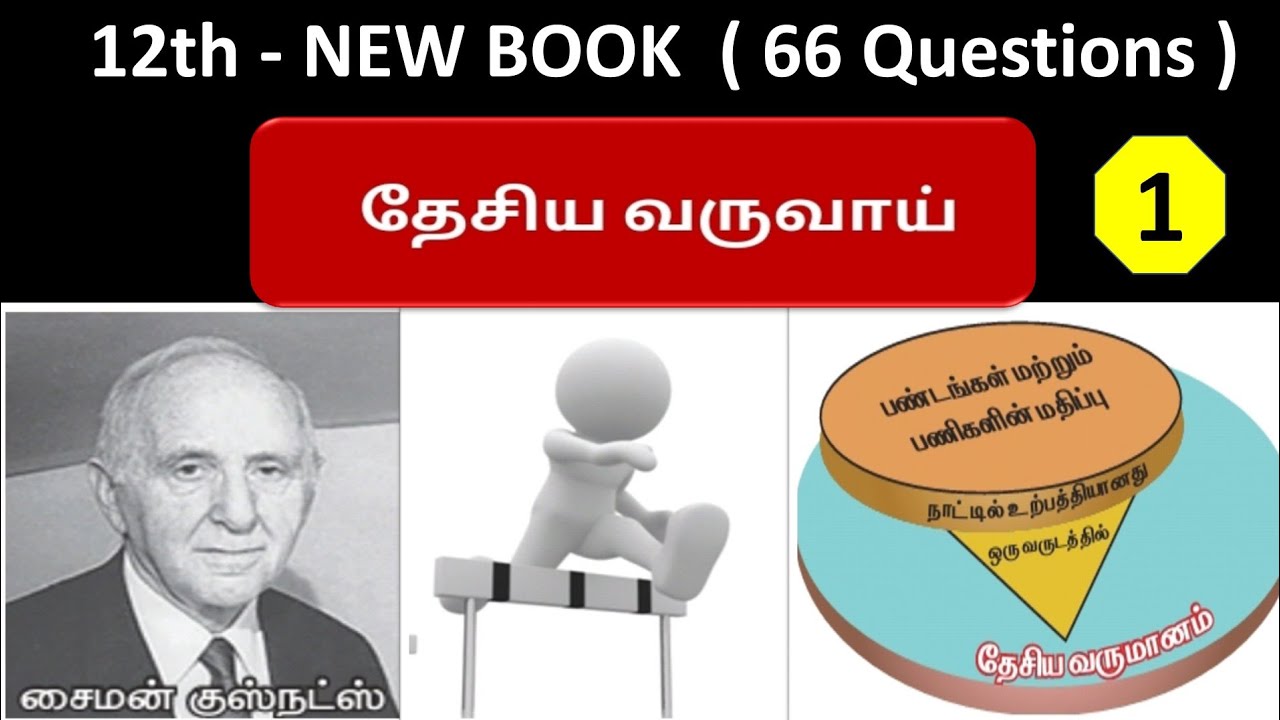 தேசிய வருவாய் | 12th new book | Part - 1 ( 36 Questions )