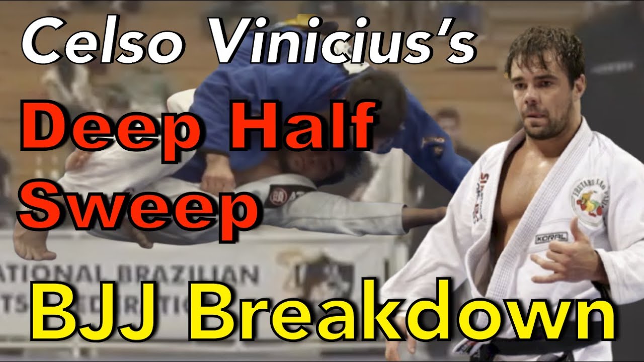 Celso Vinicius's Deep Half Guard & Sweep | BJJ Breakdown   4K