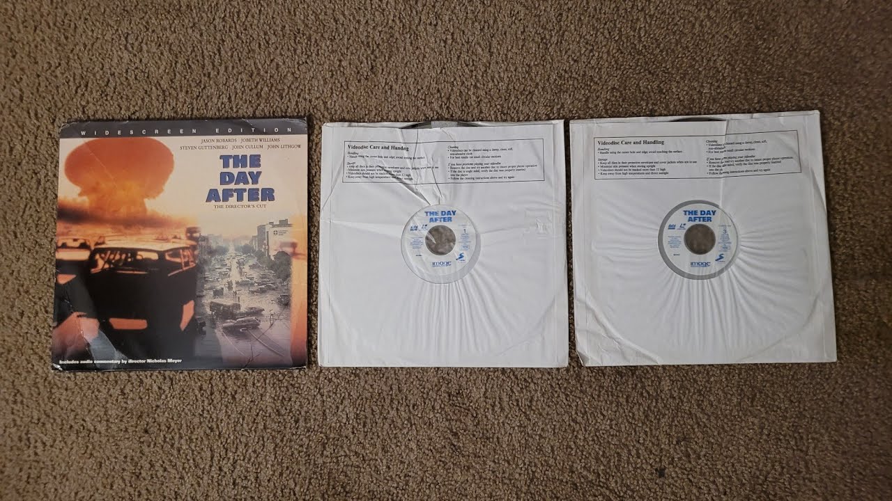 Opening To The Day After: The Director's Cut 1983 (1995 Laserdisc) RARE