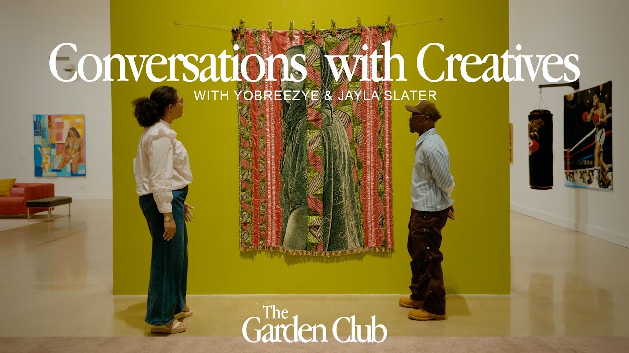 Conversations with Creatives - Jayla Slater Pt. 2 - Curator & Fashion Designer - Hosted by YoBreezye