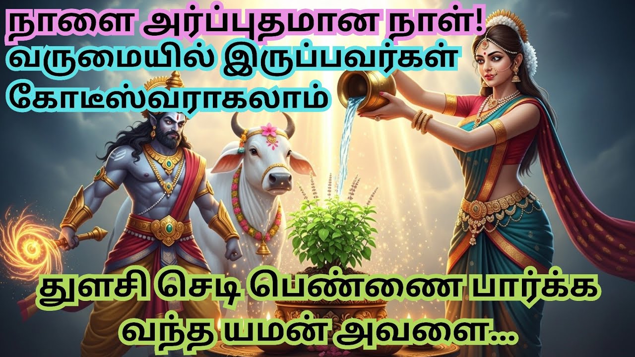 யமனையே ஏமாற்றிய பெண்... வருமையிலிருந்தவர்கள் கோடீஸ்வரர் ஆவார்கள்  #கர்மகதை #பழங்காலகதை #shiva 