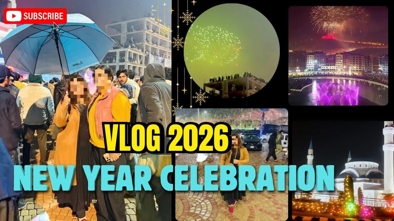 New Year Started with Rain ☔ Pakoray, Masti & Park View City 🎉🎊