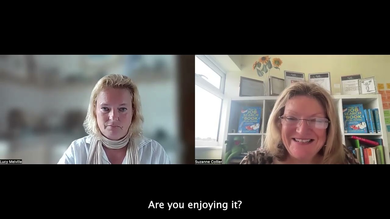 bookcareers Live Episode 262 Starting Out Again with Lucy Melville