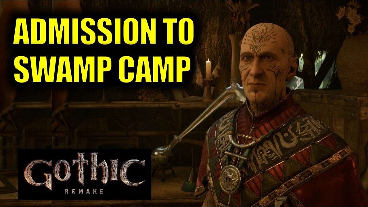 Вступление в Болотный лагерь: Полное прохождение | Gothic 1 Remake