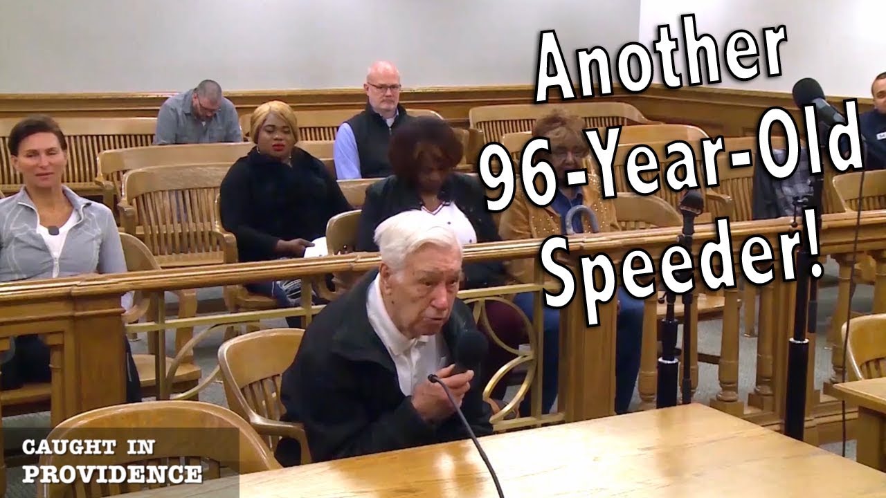 Еще одна 96-летняя нарушительница скоростного режима, а ее парень — бездельник!