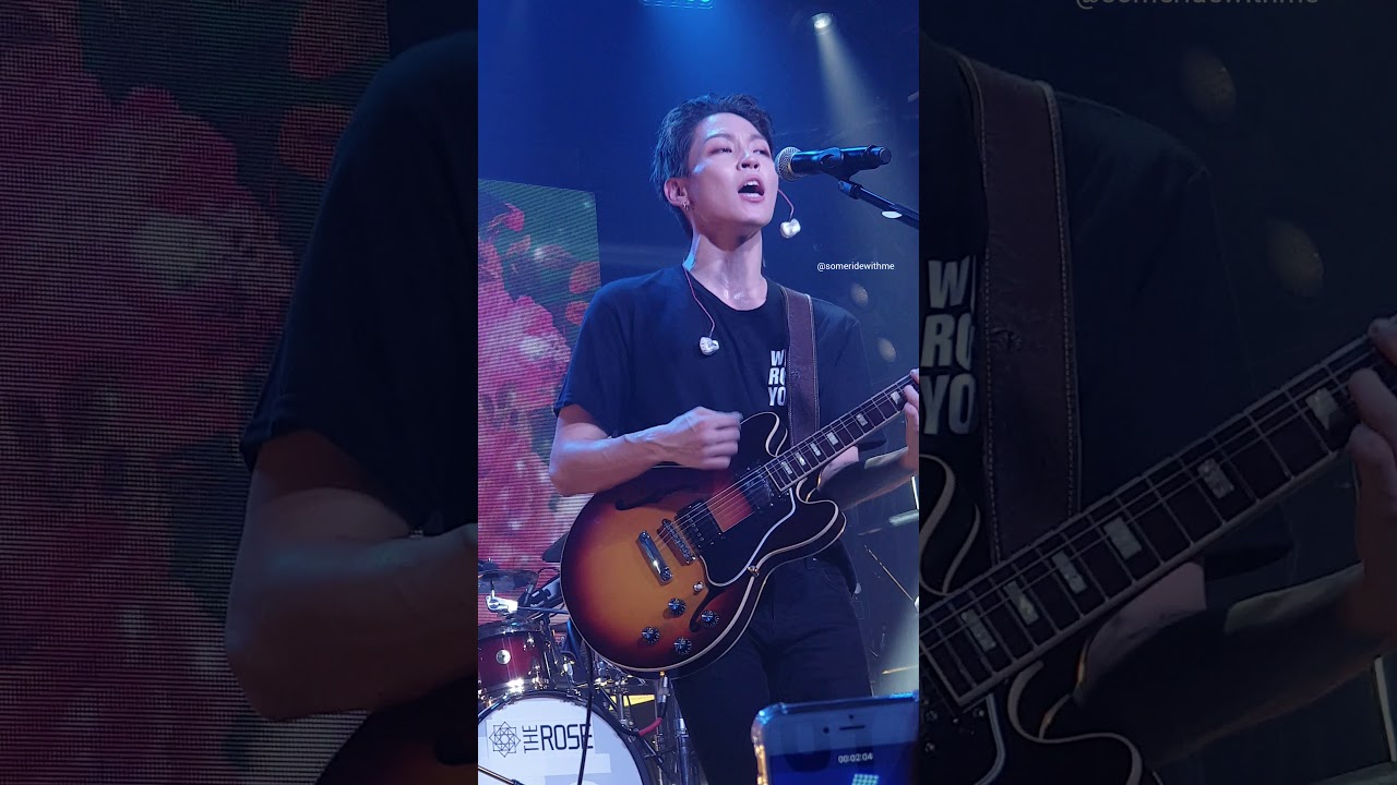 190817 더로즈(The Rose) - Sorry + 떼창이벤트 (Woosung Focus)