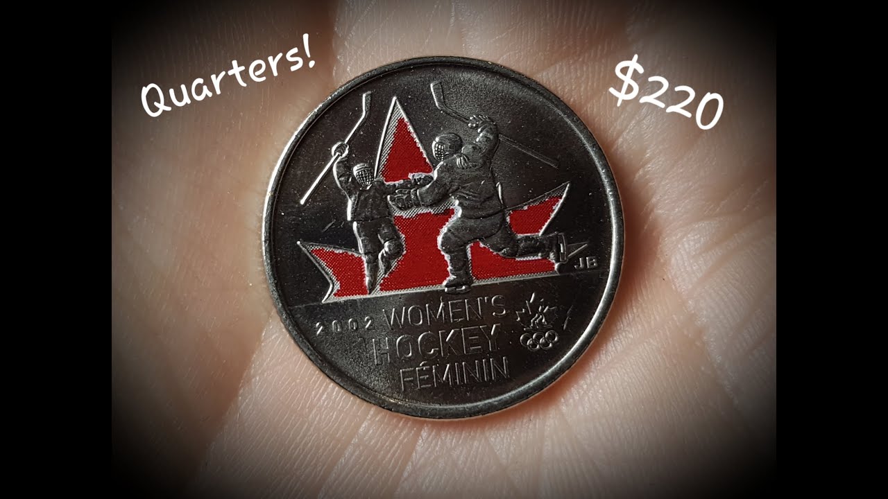 Rare Coloured Olympic Quarter found! ($300 Challenge, $220 in Quarters)