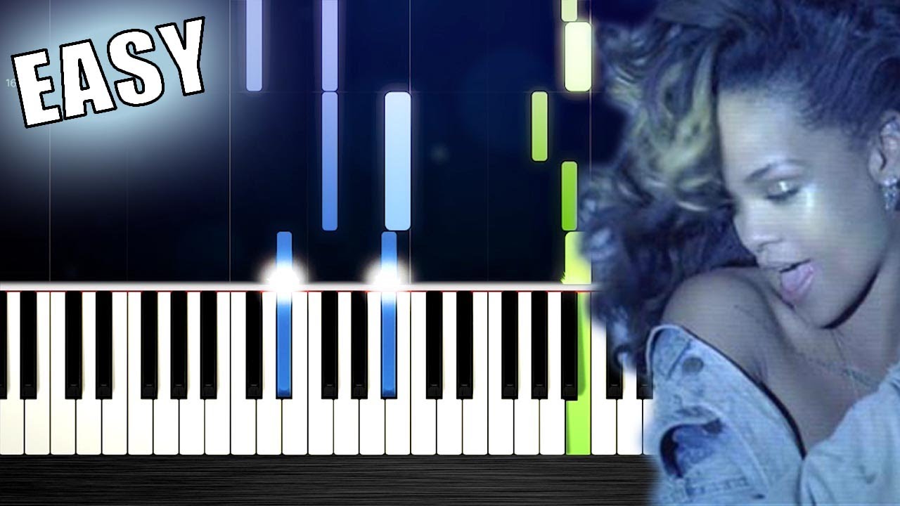 Rihanna - We Found Love ft. Calvin Harris - EASY Piano Tutorial by PlutaX
