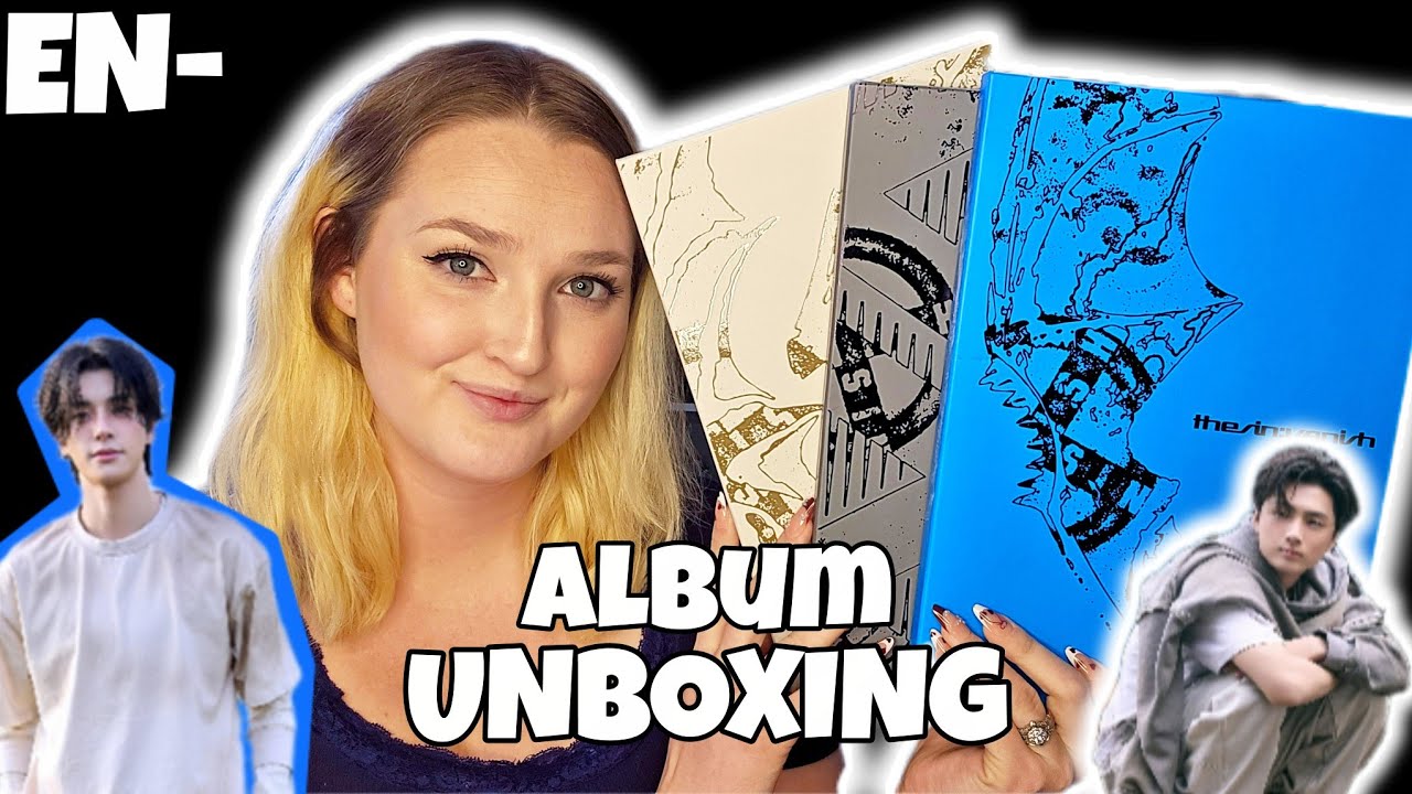ENHYPEN Sin: Vanish Album Unboxings | Storm • Afterlight • Forgotten Vers + 3 Fugitives Ver.