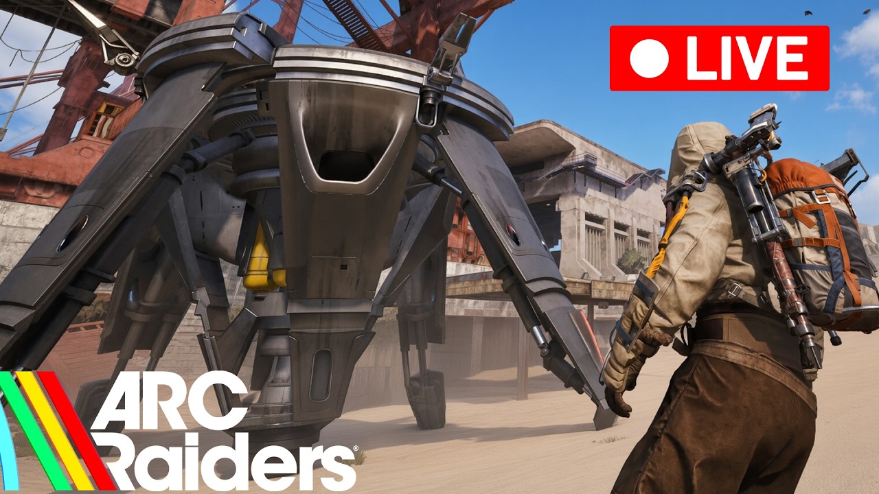 (🔴ARC Raiders LIVE ) Fighting Turbines, Big ARC & Getting Rich