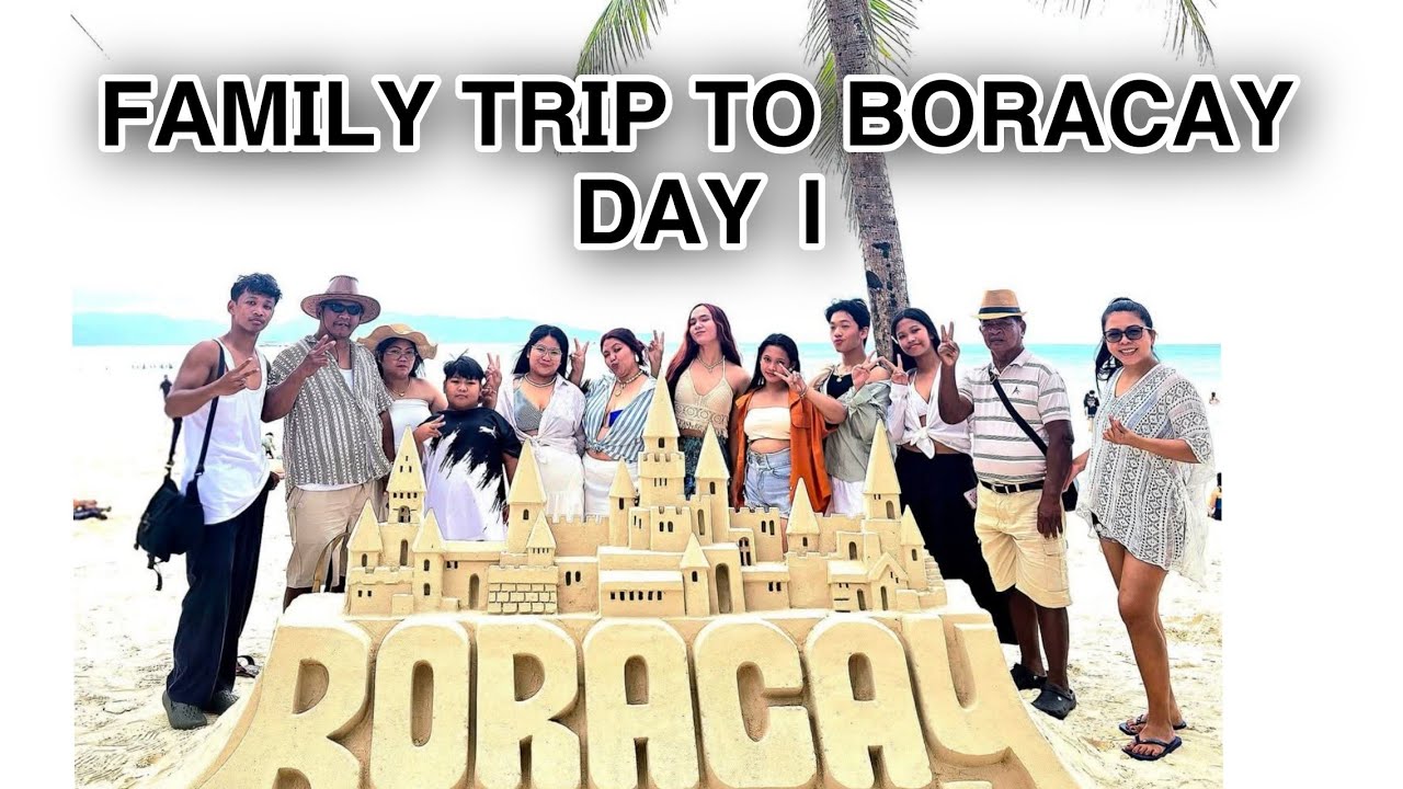 BACCAY FAMILY // BORACAY DAY 1