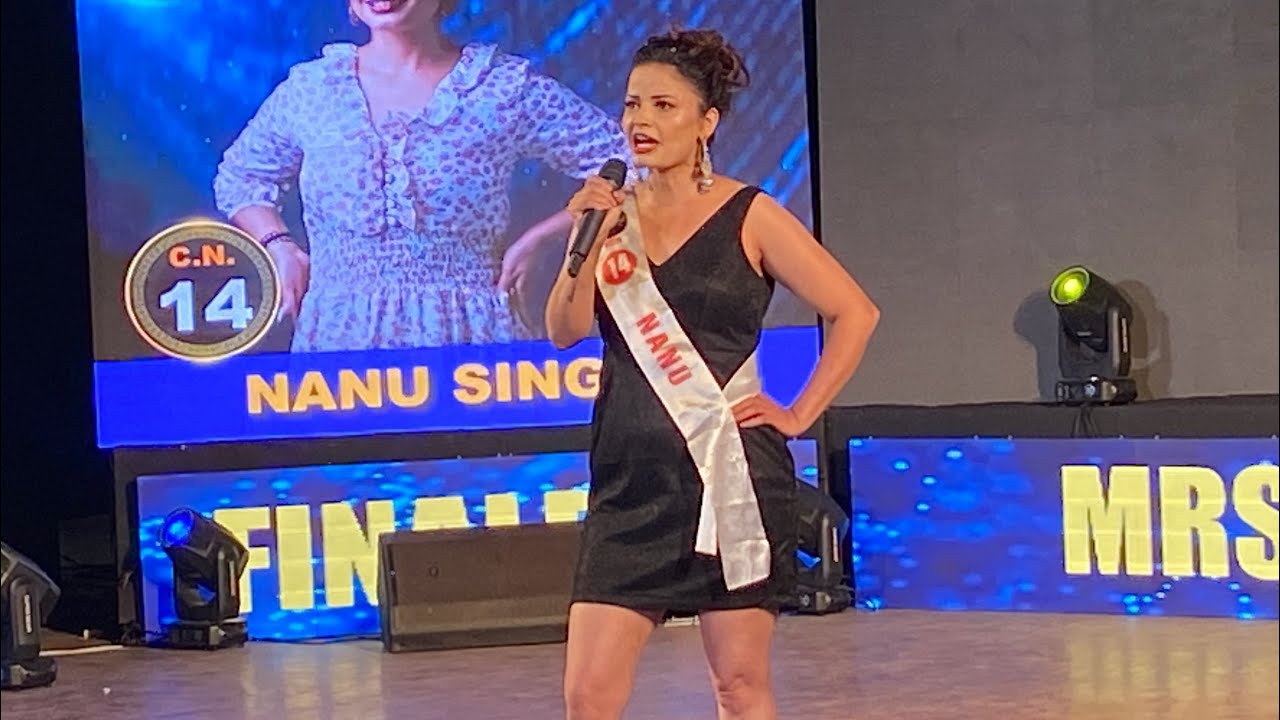 Aayush Singh Mother Sanu Singh / MRS Nepal World 2024