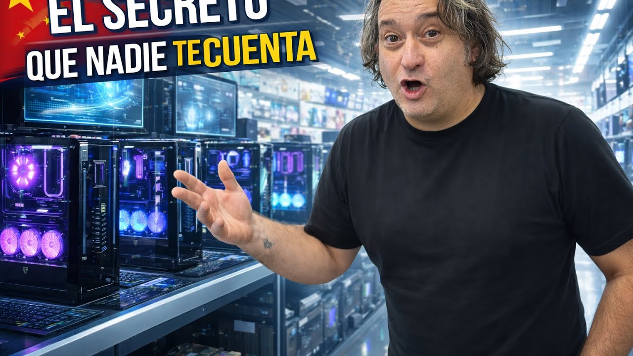El SECRETO TECNOLÓGICO de China que no conoces! Cantón Computer City (Guangzhou) 🇨🇳💻
