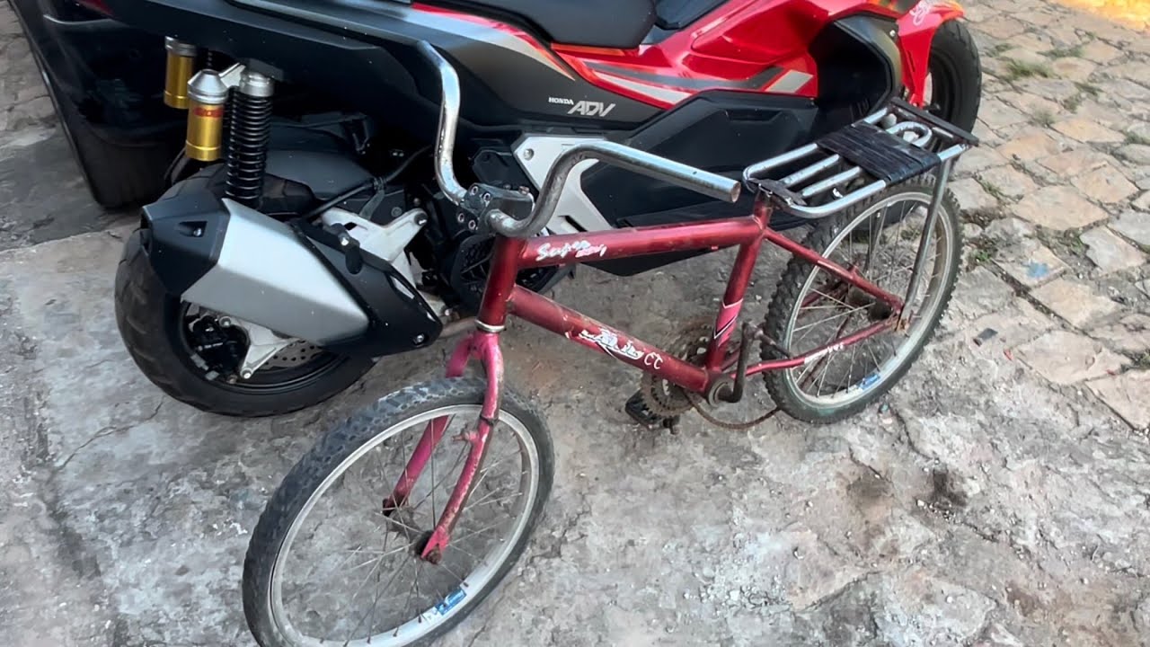 OLHA O ESTADO DESSA BIKE DO SEGUIDOR🥲/ VAMOS REFORMA ESSA BIKE E VAI FICAR NOVA