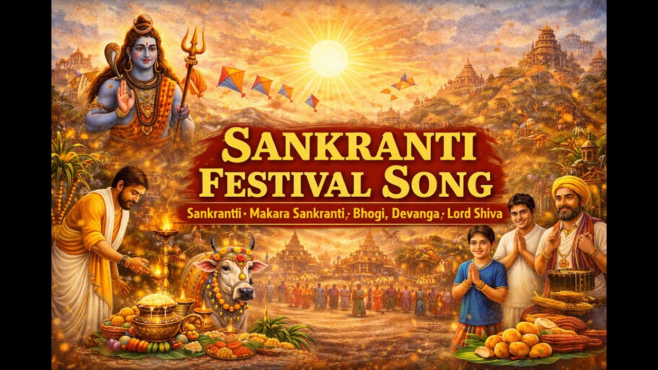సంక్రాంతి శుభదినమిది సాంగ్ -- దేవాంగుల నూలు నడుమ #SankrantiSong #bhogi #makarasankranti